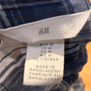 H&M Men's Dark Blue Denim Jeans